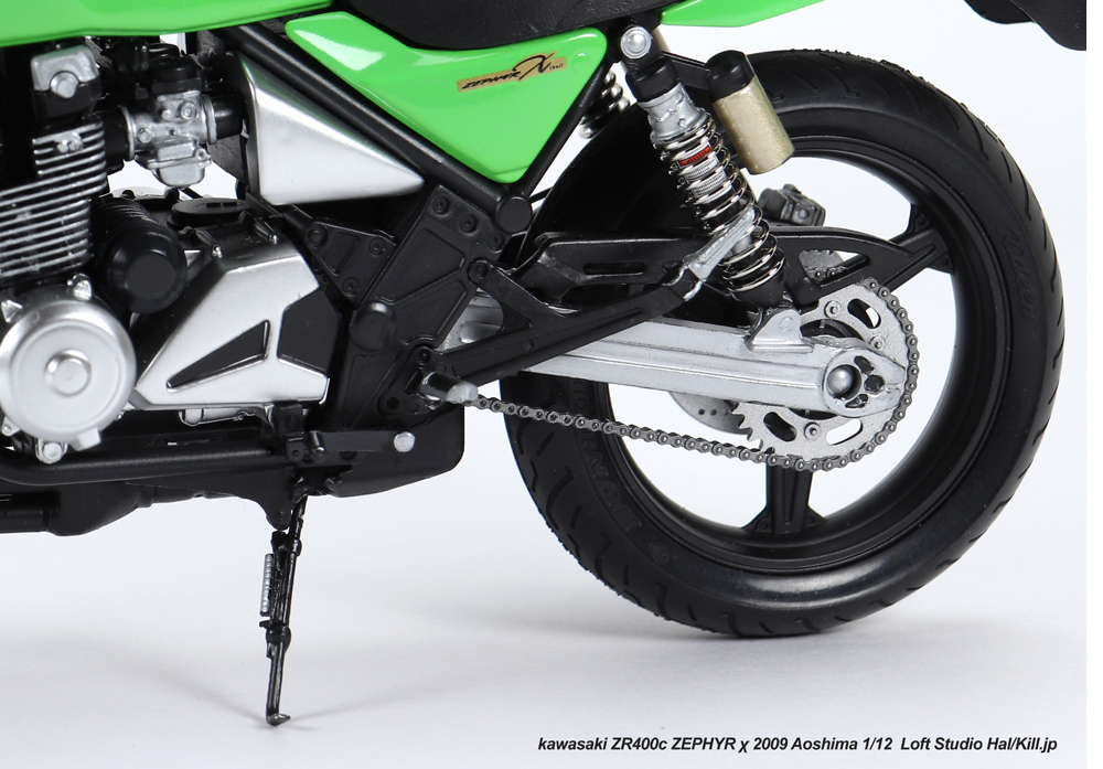 1/12 kawasaki ZR400c ZEPHYR kai 2009